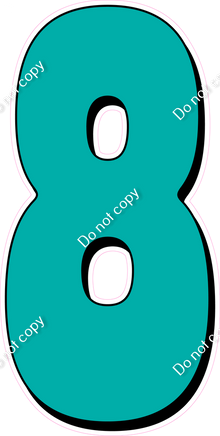 HP 47" Individuals - Flat Teal 8