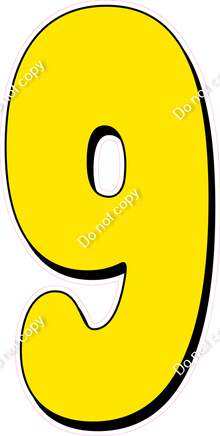 HP 47" Individuals - Flat Yellow 9