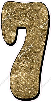 HP 47" Individuals - Gold Sparkle 7
