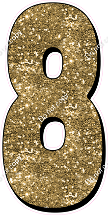 HP 47" Individuals - Gold Sparkle 8