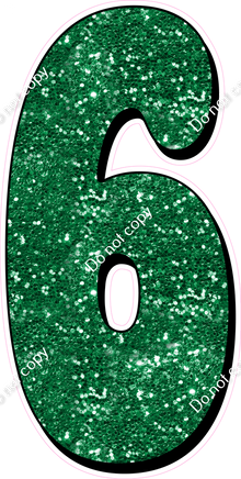 HP 47" Individuals - Green Sparkle 6