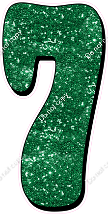 HP 47" Individuals - Green Sparkle 7