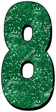 HP 47" Individuals - Green Sparkle 8