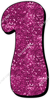 HP 47" Individuals - Hot Pink Sparkle 1