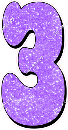 HP 47" Individuals - Lilac Sparkle 3