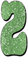 HP 47" Individuals - Lime Green Sparkle 2