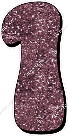 HP 47" Individuals - Mauve Sparkle 1
