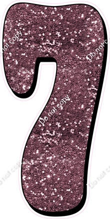 HP 47" Individuals - Mauve Sparkle 7