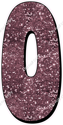 HP 47" Individuals - Mauve Sparkle