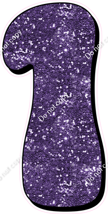 HP 47" Individuals - Purple Sparkle 1