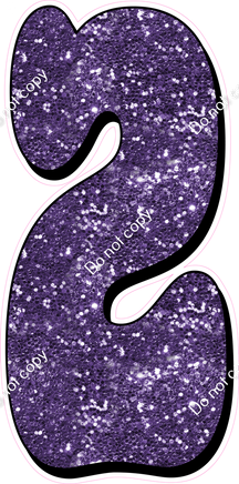 HP 47" Individuals - Purple Sparkle 2