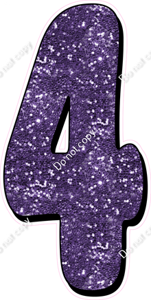 HP 47" Individuals - Purple Sparkle 4