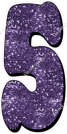 HP 47" Individuals - Purple Sparkle 5
