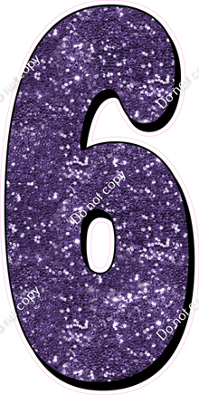 HP 47" Individuals - Purple Sparkle 6