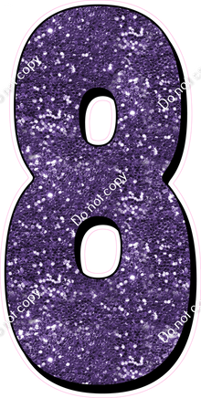 HP 47" Individuals - Purple Sparkle 8