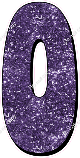 HP 47" Individuals - Purple Sparkle