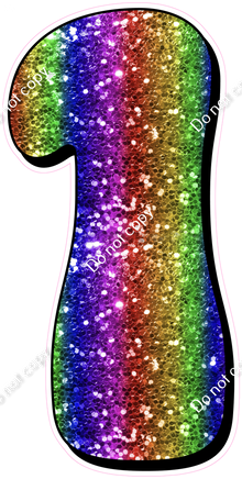 HP 47" Individuals - Rainbow Sparkle 1