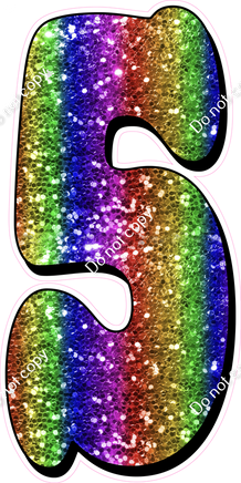 HP 47" Individuals - Rainbow Sparkle 5