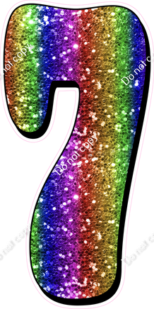 HP 47" Individuals - Rainbow Sparkle 7