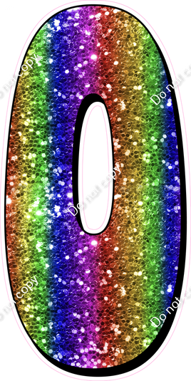 HP 47" Individuals - Rainbow Sparkle