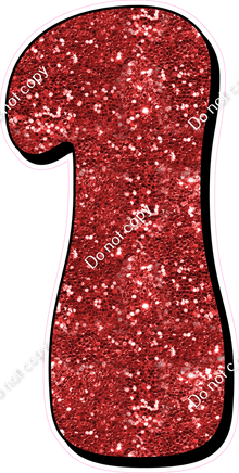 HP 47" Individuals - Red Sparkle 1