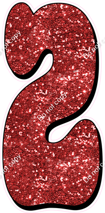 HP 47" Individuals - Red Sparkle 2