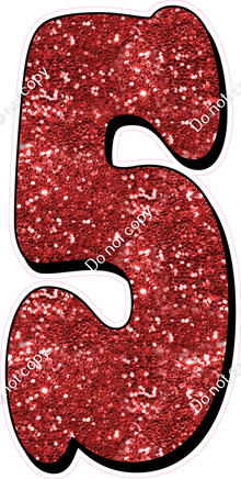 HP 47" Individuals - Red Sparkle 5