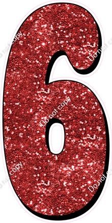 HP 47" Individuals - Red Sparkle 6
