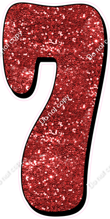 HP 47" Individuals - Red Sparkle 7