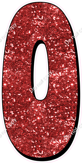 HP 47" Individuals - Red Sparkle