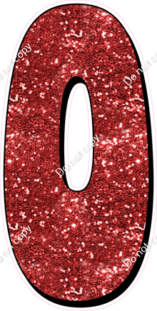 HP 47" Individuals - Red Sparkle