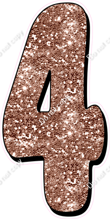 HP 47" Individuals - Rose Gold Sparkle 4