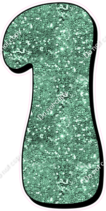 HP 47" Individuals - Sea Foam Sparkle 1
