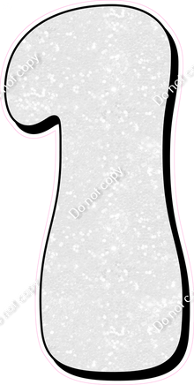 HP 47" Individuals - White Sparkle 1