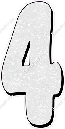 HP 47" Individuals - White Sparkle 4