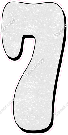 HP 47" Individuals - White Sparkle 7