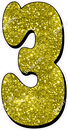 HP 47" Individuals - Yellow Sparkle 3