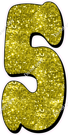 HP 47" Individuals - Yellow Sparkle 5