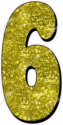HP 47" Individuals - Yellow Sparkle 6