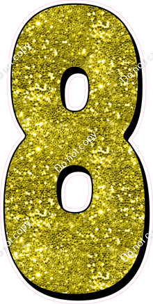 HP 47" Individuals - Yellow Sparkle 8