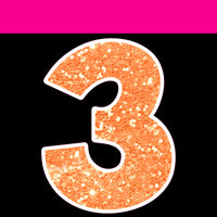 Sparkle - 12" KG 43 pc Number Sets