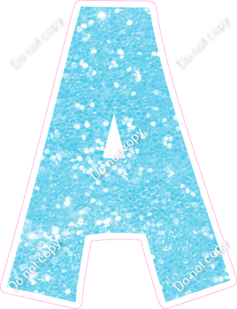 KG 12" Individuals - Baby Blue Sparkle A