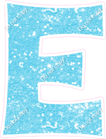 KG 12" Individuals - Baby Blue Sparkle E