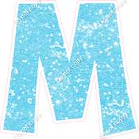 KG 12" Individuals - Baby Blue Sparkle M