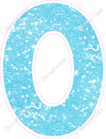 KG 12" Individuals - Baby Blue Sparkle O