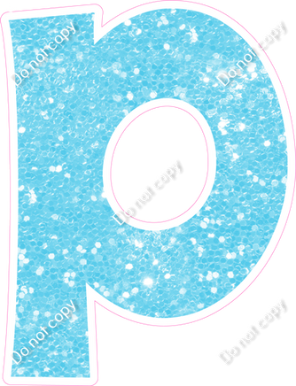 KG 12" Individuals - Baby Blue Sparkle P