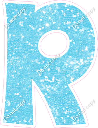 KG 12" Individuals - Baby Blue Sparkle R