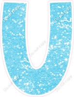 KG 12" Individuals - Baby Blue Sparkle U