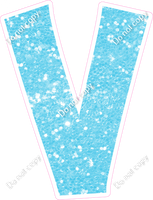 KG 12" Individuals - Baby Blue Sparkle V