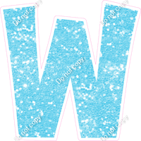 KG 12" Individuals - Baby Blue Sparkle W